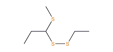 Ethyl 1-(methylthio)-propyl disulfide